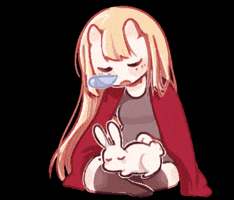 Sleep Bunny GIF