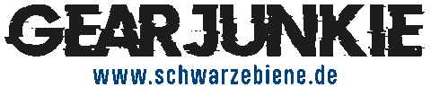 Schwarze Biene Outdoor Sticker