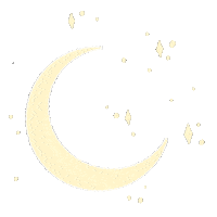 Crescent Moon Space Sticker for iOS & Android | GIPHY