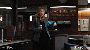 Special Victims Unit Coffee GIF by Law & Order