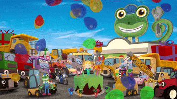 Party Car GIF by moonbug