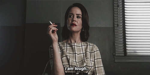 Image result for american horror story lana winters gif