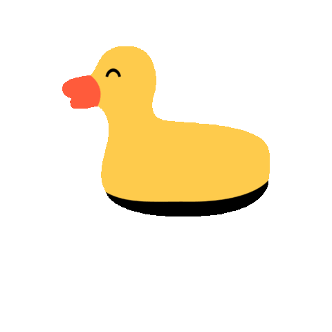 Duck Sticker by The Yellow Tulip Project
