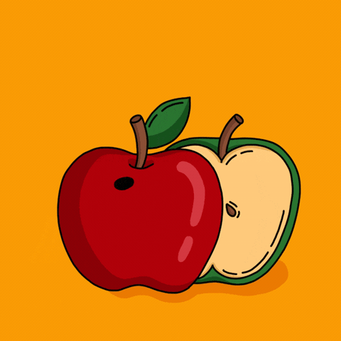 Apple Character GIF by Shenja
