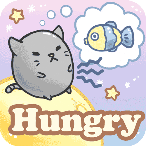 Hungry Fat Cat GIF