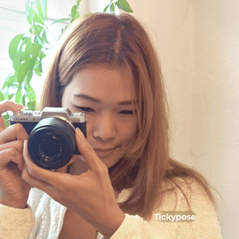Camera Asian Model GIF