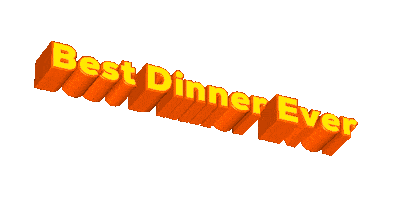 Dinner Sticker by Jennifer Greenhill