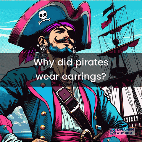 Pirates Earrings GIF by ExplainingWhy.com