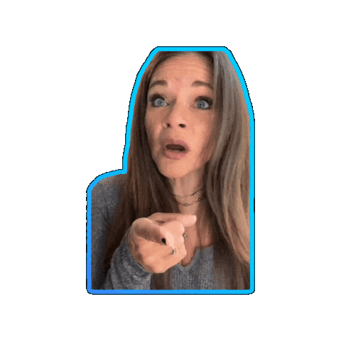 Surprise Wow Sticker by Kim Alvarez-Cazzetto (kimac)