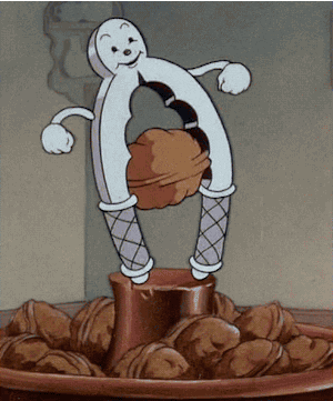 mickey mouse nuts GIF