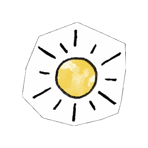Good Morning Sun Sticker by ÇeşmeBazlamaKahvaltı