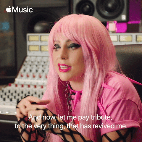Lady Gaga GIF by Apple Music