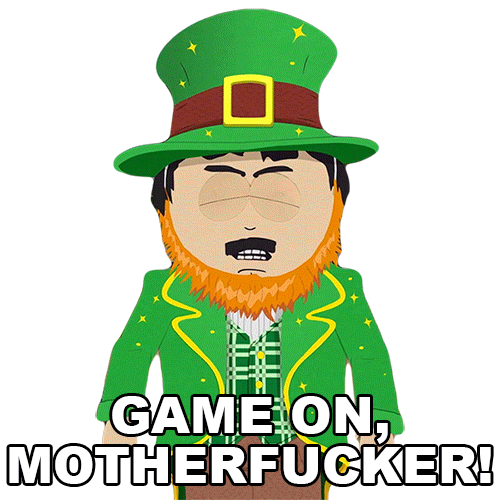 St Patricks Day Irish Sticker by South Park