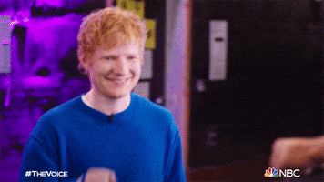 Ed Sheeran Fist Bump GIF by The Voice