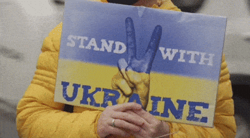 Protest Ukraine GIF by GIPHY News