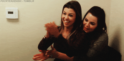 Keeping Up With The Kardashians Sisters GIF