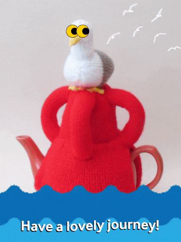 Sea Life Cruise GIF by TeaCosyFolk