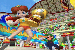 Super Mario Tennis GIF