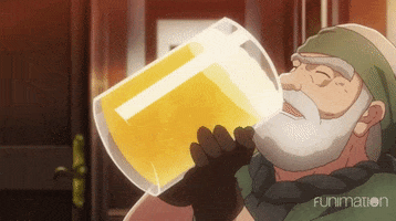 Restaurant To Another World Drinking GIF by Funimation