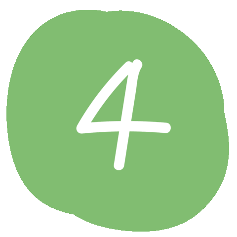 Circle Number Sticker by Peexeo