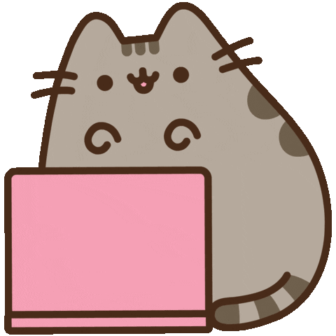 Bibou Cat Laptop Sticker
