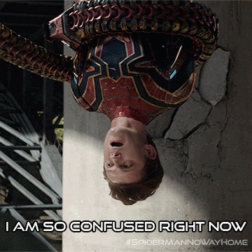 Confused Tom Holland GIF by Spider-Man - Find & Share on GIPHY