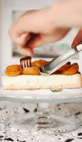 Peach Cobbler Dessert GIF