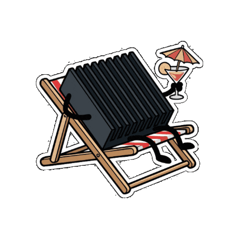 Relaxed Chill Sticker by Wuerth Elektronik Group