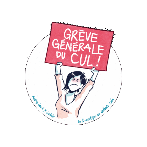 Strike Cul Sticker by Audreynalley