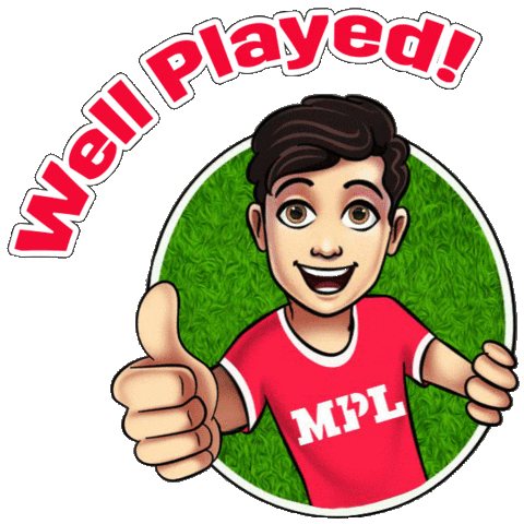 Well Done Applause Sticker by Mobile Premier League