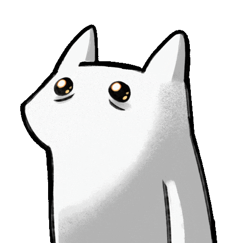 Cat Autumn Sticker by bibhy