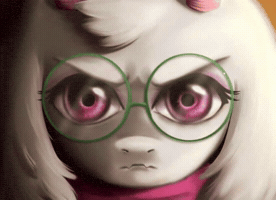 Angry Deltarune GIF