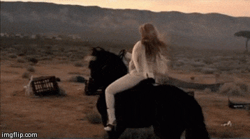 music video horse girl GIF