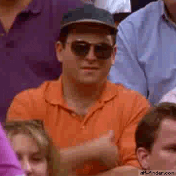 Seinfeld gif. Actor Jason Alexander as George Costanza gives a thumbs up while wearing sunglasses. 