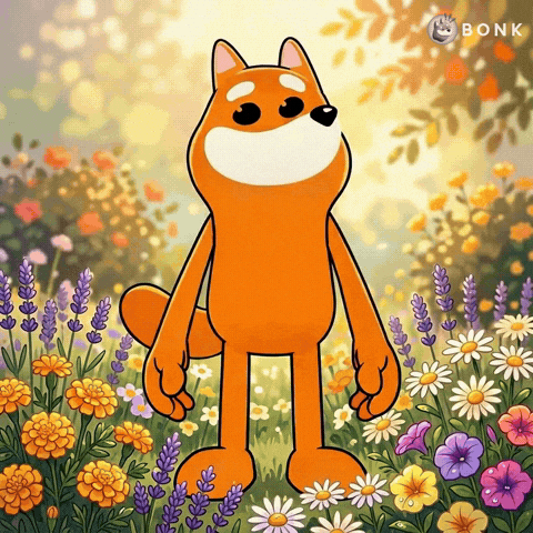 Greeting Flower Garden GIF by BONK