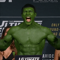 Weigh In The Hulk GIF by UFC