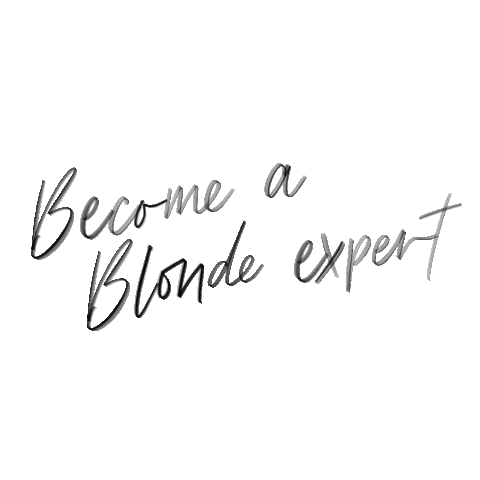 Blonde Sticker by Indola