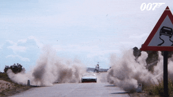 Driving Car Chase GIF by James Bond 007