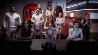 The Stars on Mars cast clapping