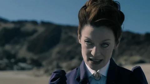 Michelle Gomez Wink GIF by Doctor Who