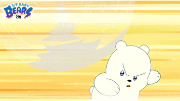 Ice Bear Spinning GIF by Cartoon Network