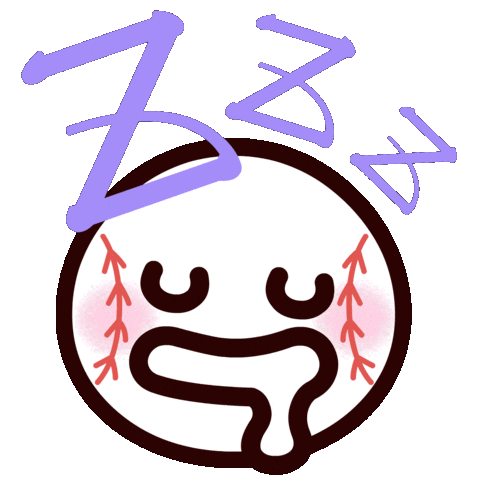 寝る Good Night Sticker