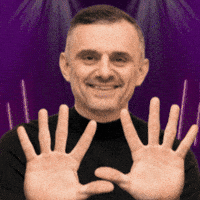 High Five Round And Round GIF by VaynerSpeakers