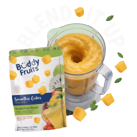 Smoothie Sticker by Buddy Fruits