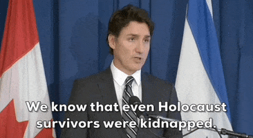Justin Trudeau Israel GIF by GIPHY News