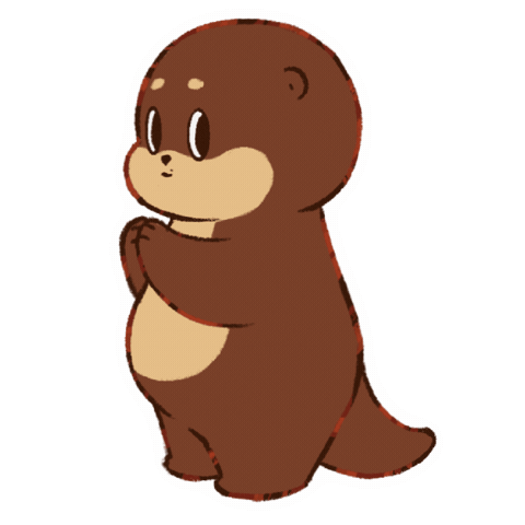 Otter Love Sticker by OchiTheOtter