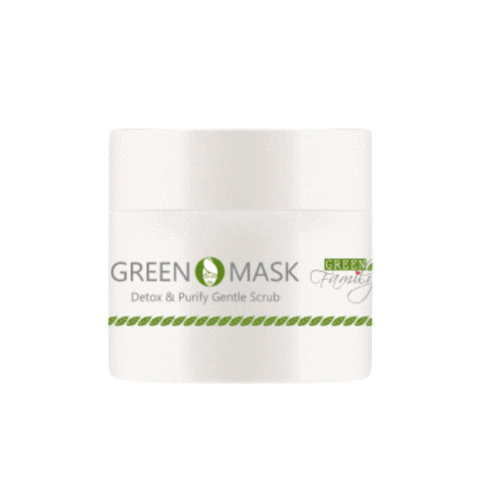 Green Mask Detox Sticker by greenfamily