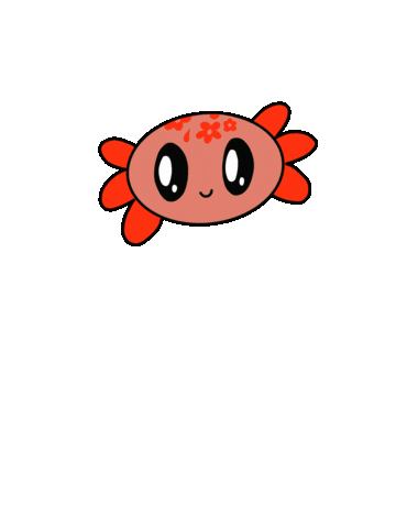 Axolotl Elfy Sticker