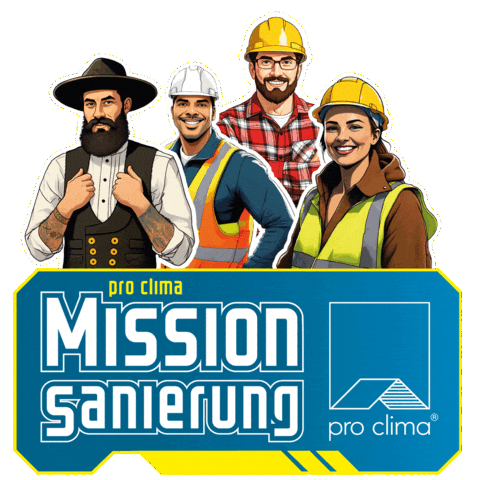 Logo Mission Sticker by pro clima