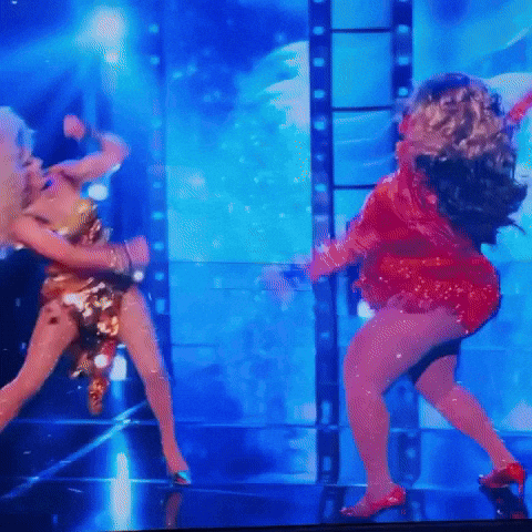 Rupauls Drag Race Fight GIF by PT Media